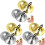 6 Pairs Brass Finger Cymbals For Belly Dancing Hand Percussion 2