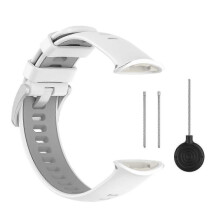 (White Grey) Silicone Replacement Band for Polar Vantage V2 Fitness Watch