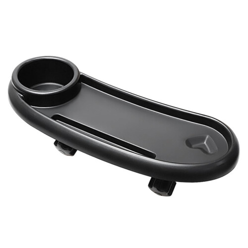 Removable Stroller Tray Detachable Plastic Snack Tray Cup Holder Drinks Holder For Stroller And Buggy Board Outings