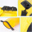 Drifting Foldable Bucket Pack Adjustable Shoulder Strap Large Capacity 500D PVC Mesh High Frequency Joint Technology 2