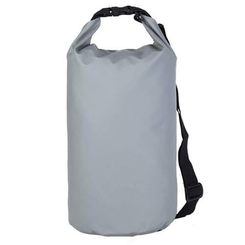 Drifting Foldable Bucket Pack Adjustable Shoulder Strap Large Capacity 500D PVC Mesh High Frequency Joint Technology