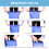 Drifting Foldable Bucket Pack Adjustable Shoulder Strap Large Capacity 500D PVC Mesh High Frequency Joint Technology 5