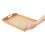 2Pcs Premium Wood Tray with Handles Khaki for Storage 4