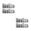 4Sets Silver Steel Wood Tool Multi-Shaped for Cabinet Repairs 10