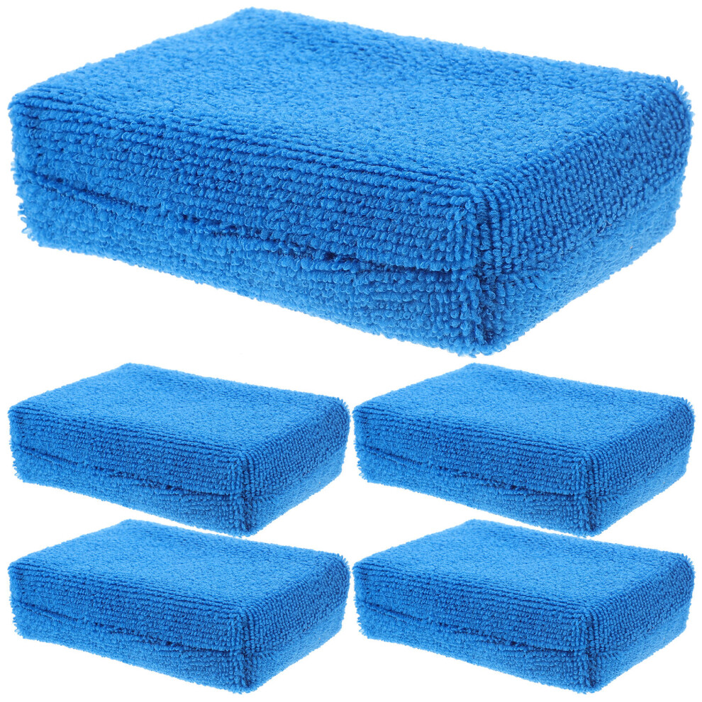 5Pcs Wax Applicator Pads For Car Polishing And Detailing 3361301071890