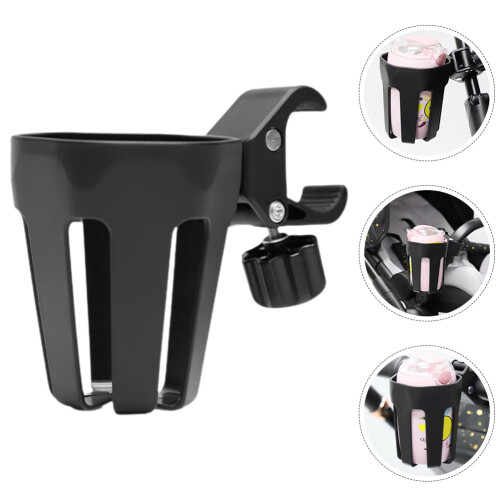 Cup Holder For Bicycle Handlebars Stroller Wheelchair Walker 1
