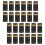 250 Pcs Golden Edging Heat Shrink Capsules PVC Wraps 3