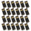 250 Pcs Golden Edging Heat Shrink Capsules PVC Wraps 2