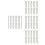 80 Pcs 40 Pin Female Header Strip Long Pins Breakaway Single Row 4