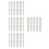 80 Pcs 40 Pin Female Header Strip Long Pins Breakaway Single Row 6