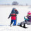 Traction Ski Enfant Noir Matériel Nylon 3