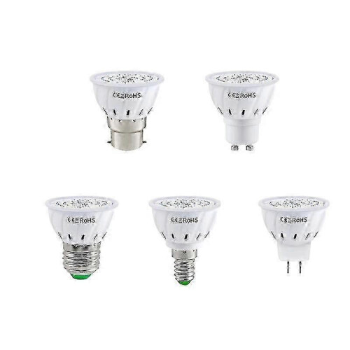 (GU10, 60 LEDs) Full Spectrum LED Bulb for Indoor Gardening and Plant Growth