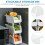 Kitchen Food Vegetable Stackable Plastic Storage Bin For Home 11