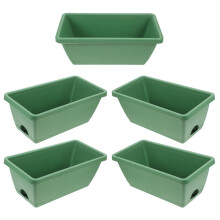 5 Sets Vegetable Growing Box Thickened Planting Containers With Trays