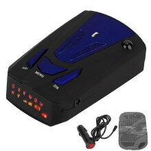 360 GPS Radar Detector with Speed Safety Alerts and Voice Notifications