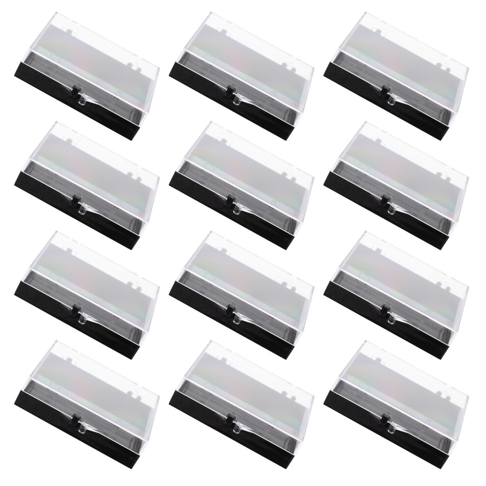 Totority 24 Pcs Fake Nail Tips Display Box With Transparent Lid