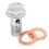 Car Oil Drain Plug Bolt Transmission Drain Nut 1