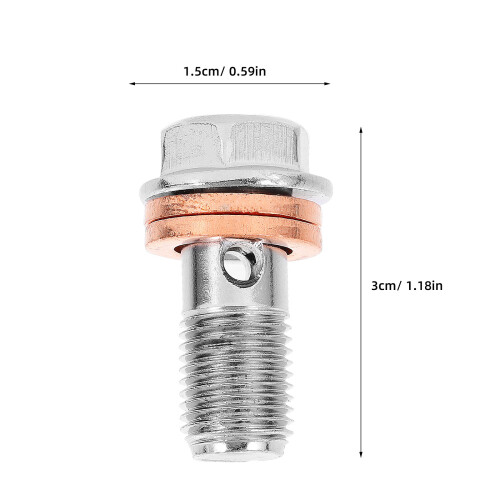Car Oil Drain Plug Bolt Transmission Drain Nut 1