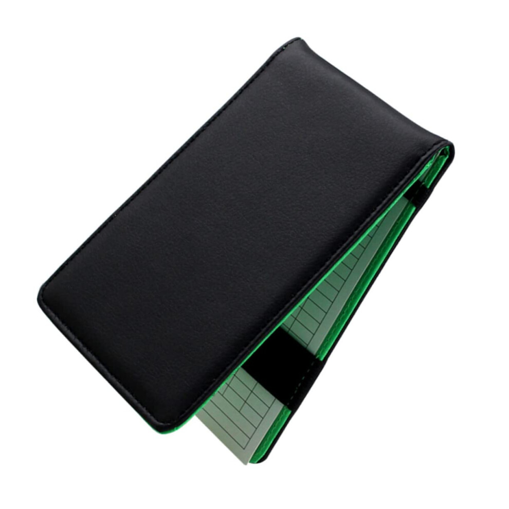 Golfing Scorebook PU Scorecard Holder Flip-Open Design For Convenient Record Keeping Durable Golf Notebook For Players-image-OPC-PKXDTNK-NEW