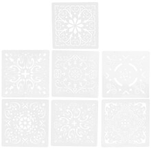 14 Pcs Delicate Mandala Stencils For Diy Painting Projects