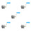 5Pcs Portable Badminton Net String Tightener Hand Crank Tool 10