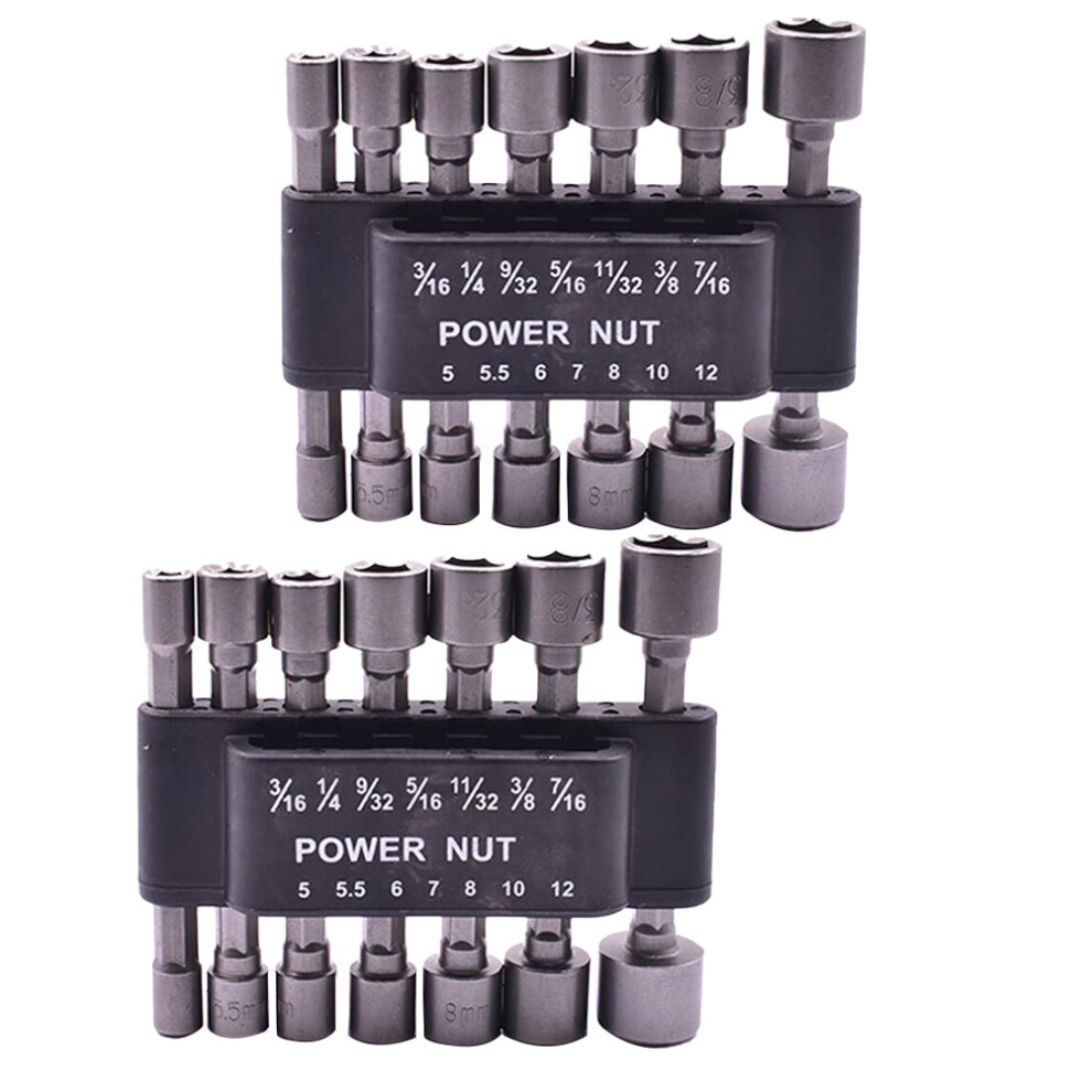 Photos - Other Hand Tools Durable Spline Socket Set Grey for Car Truck Appliance Repairs