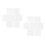 14 Pcs Delicate Mandala Stencils For Diy Painting Projects 8