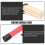 2 Pairs Wood Drumsticks For Stage Percussion Instruments 10