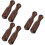 6 Pcs Wood Pestle Replacement For Kitchen Spices Grinding 7