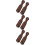 6 Pcs Wood Pestle Replacement For Kitchen Spices Grinding 8