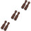 6 Pcs Wood Pestle Replacement For Kitchen Spices Grinding 5