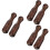 6 Pcs Wood Pestle Replacement For Kitchen Spices Grinding 6