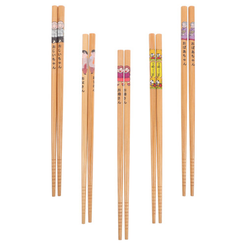 5 Pairs Decorative Multi-Function Dinner Chopsticks Home Use 2