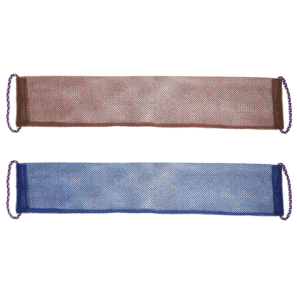 Villcase 4Pcs Household Bath Scrubbers Exfoliating Towels Practical Use