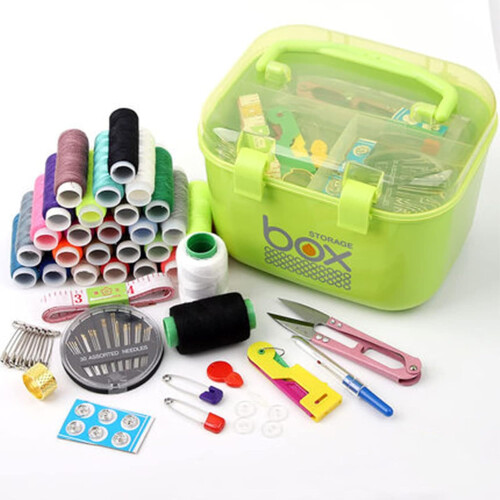 Essential Sewing Kit Colorful Home Repair Set With Accessories 1