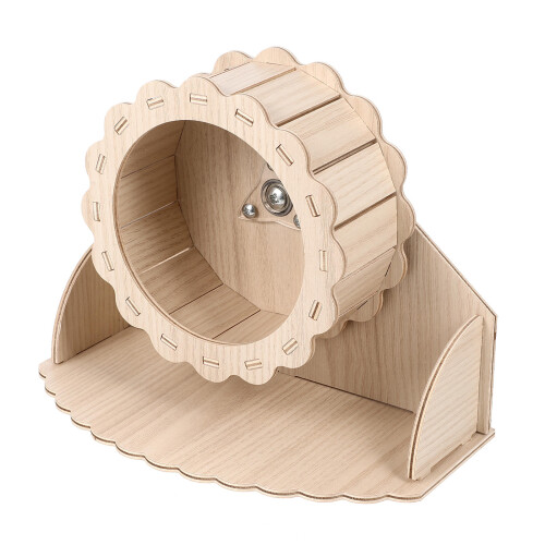 3Ensembles Roue Jeu Hamster Khaki Exercice Calme Pour Petits Animaux