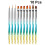 10Pcs Nail Art Pen For Manicure Line Drawing Gradient 4