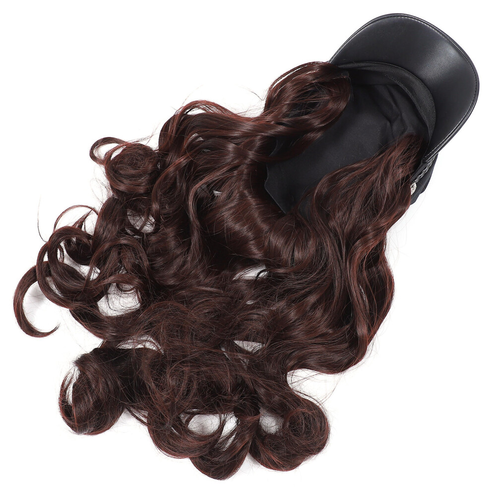 Villcase Unisex Fashion Synthetic Curly And Wavy Wig Hat For Women