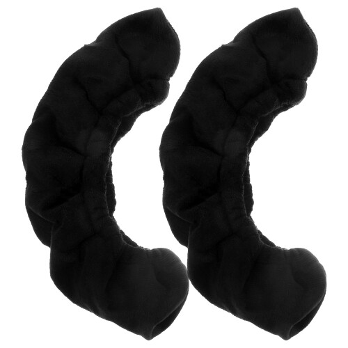1 Pair Washable Flannel Skating Covers For Absorbing Moisture 2