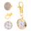 4Pcs Alloy Nurse Pocket Watch With Keychain 11