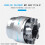 Universal Magic Sleeve Adaptive All-Fitting Multi Drill Attachment Socket Chromium Molybdenum Steel Silver Wrench Tools 4