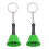 10 Pcs Metal Handheld Bells Keychain For Kids Development Christmas 1