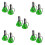 10 Pcs Metal Handheld Bells Keychain For Kids Development Christmas 9