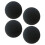 4St Zwarte Aquariumfilters Viscose Pads Schoon Viswater 9