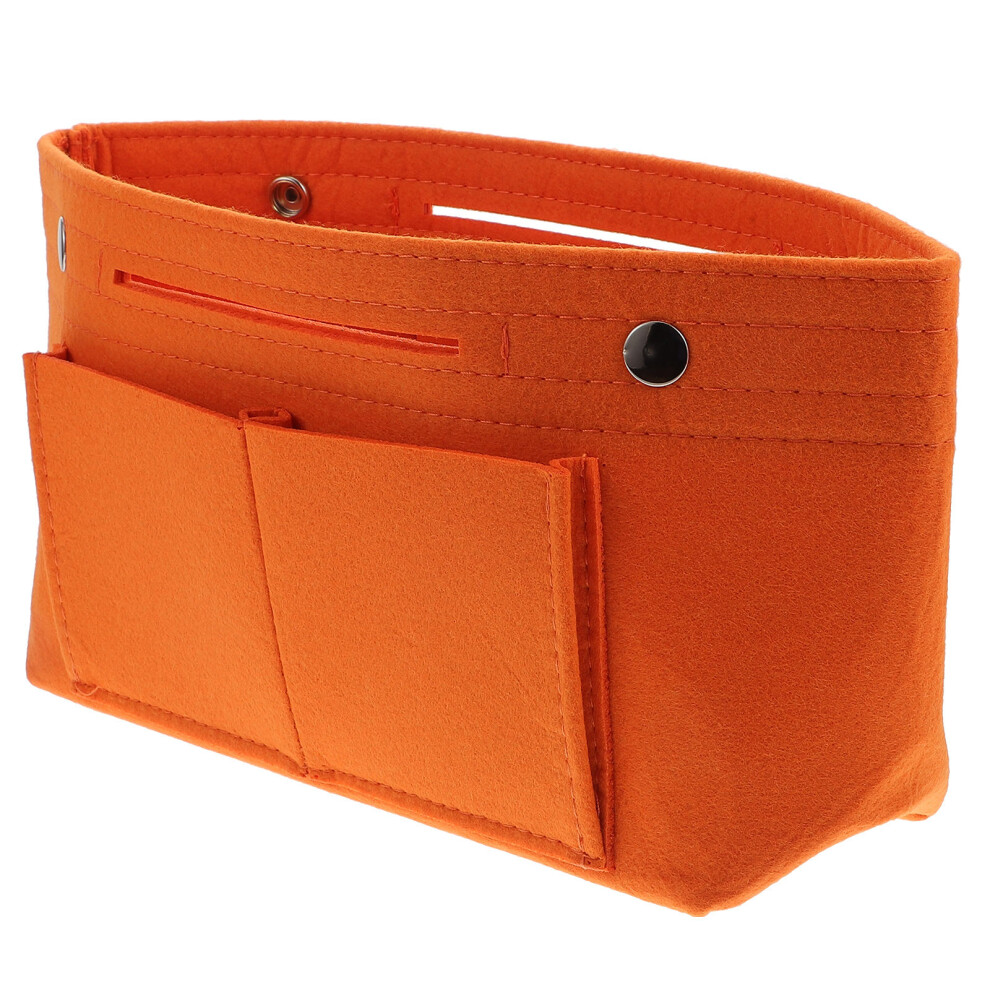 Totority 2 Pcs Multi-Functional Large Capacity Cosmetics Bag Felt Liner
