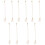 10 Pcs Water Cup Handle Chain Pendant Letter Charm Decor 5