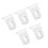 5Pcs Rv Plastic Awning Hooks Motorhome Hanger Clothing Durable 10