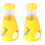 2Pièces Bouteille Hamster 80Ml , Base Résistante 2