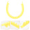 1Pc Silicone Guzheng Mute Silencer Accessory Yellow 4