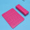 Square Nail Salon Cushions With Heart Pattern Pu Hand Pillow 9